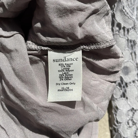 Sundance - Silk Lace Velvet Top - Picture 5 of 5